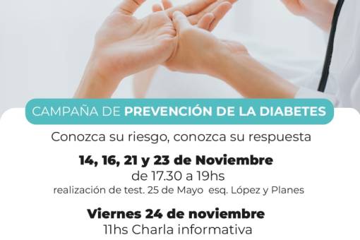 La Cumbre: Campaña de Prevención de la Diabetes